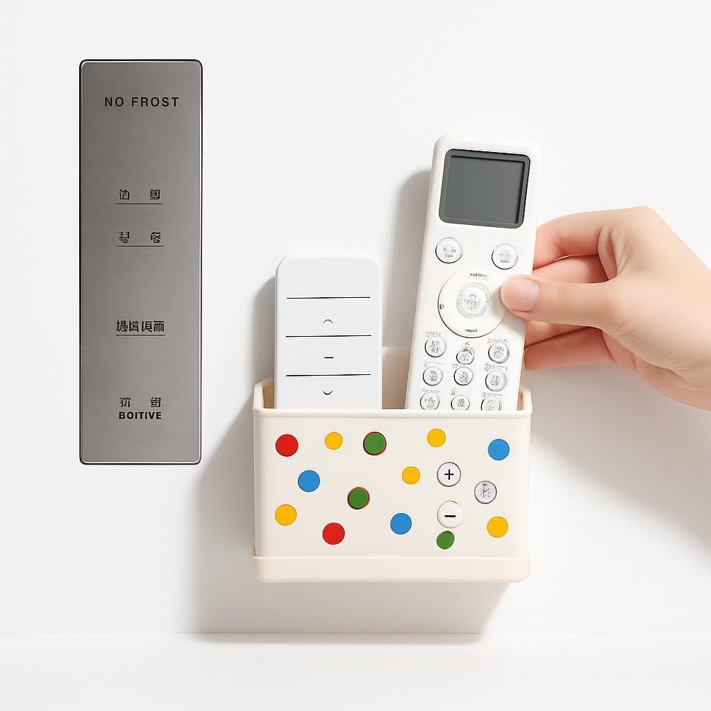 240 Pieces Wall Mounted Remote Control Storage Box - Large Sizes