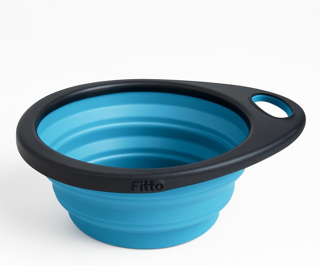 240 Pieces Cat & Dog Foldable Travel Bowls (Portable Food & Water Dish – Assorted Colors)