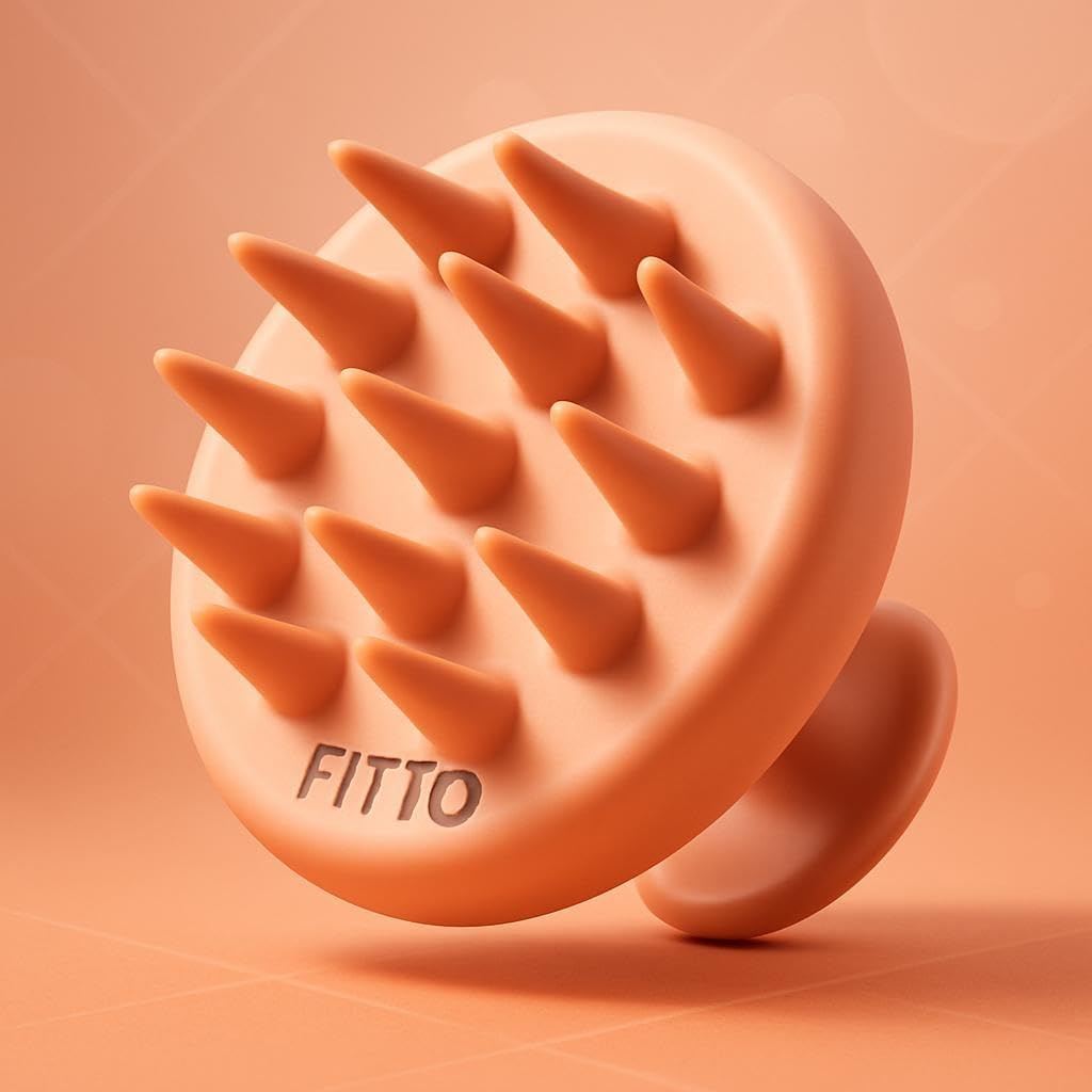 144 Pieces Silicone Scalp Massager Shampoo Brushes for Shower (Soft Bristles – Waterproof Scalp Exfoliator – Deep Cleansing Hair Brush – Gentle Scalp Care for Men – Women – and Kids - Pink)
