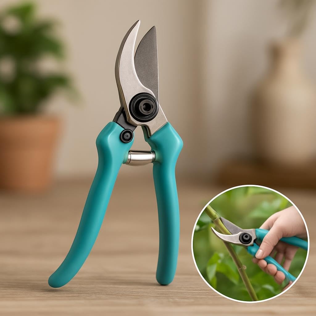 96 Pieces Ergonomic Pruner Shears with Metal Blade for Easy Plant Cutting