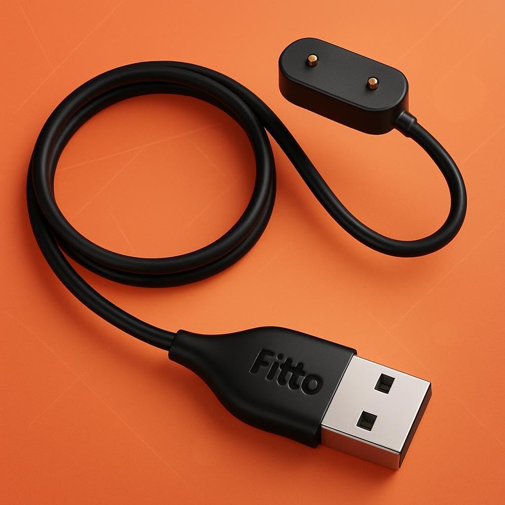 96 Pieces Smart Watch Chargers with USB Connector for Fast Charging Wearables