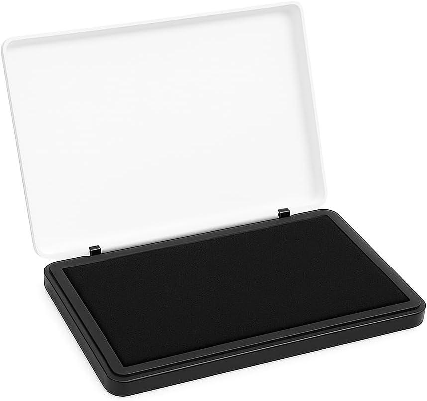 120 Pieces Black Ink Pads (12.3x8.5cm for Office – Art & Stamping)