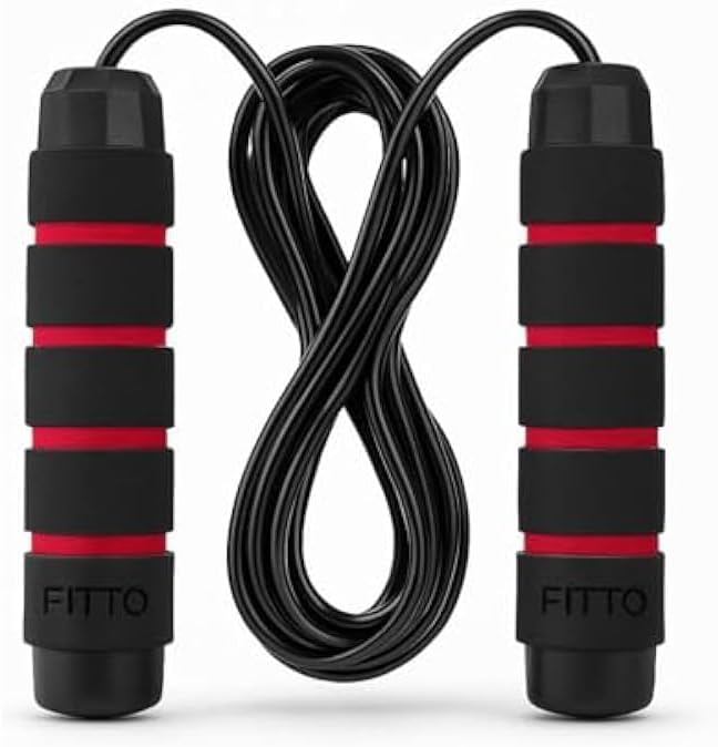 96 Pieces Premium Fitness Skipping Ropes with Ergonomic Sponge Handles for Enhanced Grip and Comfort