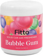 120 Pieces Solid Car Air Freshener Bubble gum Scents (Long Lasting Gel Odor Eliminator for Car Interior and Dashboard – 200gms)