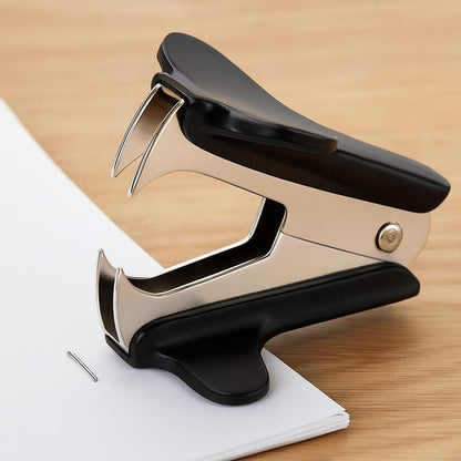 Staple Remover, Stainless Steel with Black Handle – Durable, Ergonomic Grip, Heavy Duty Staple Extractor, Ideal for Office, School, and Home Use