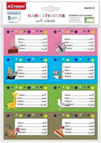 240 Pieces Name Stickers 5 Sheets (20cm x 17cm – Customizable Labels for School – Office – Home)