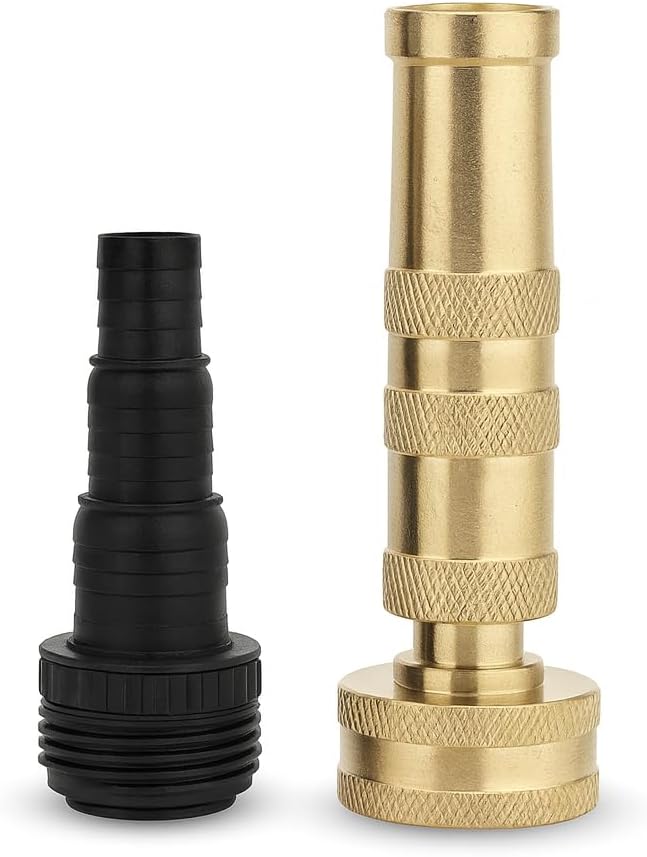 96 Pieces Hose Nozzle Set - Black and Gold Nozzles for Efficient Watering