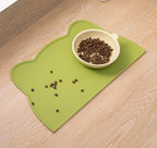 120 Pieces Cat & Dog Silicone Feeder Mats (Non-Slip Design – Assorted Colors)