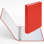 96 Pieces A5 Box File 1 Pieces (4 Holes – Red – Document Organizer – Office Supplies)
