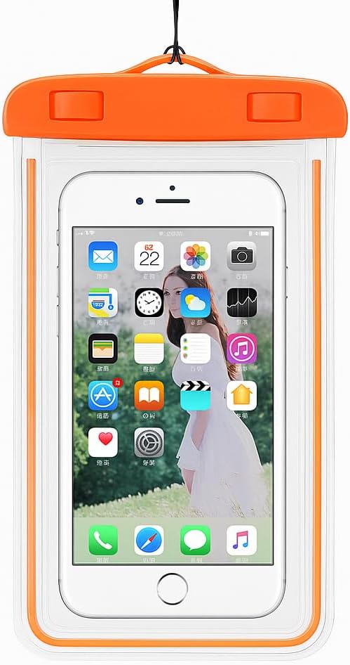 Universal Waterproof Phone Dry Bag Case – Swimming, Underwater Mobile Phone Holder Cover, IPX8 Aqua Protection for Smartphones & Accessories