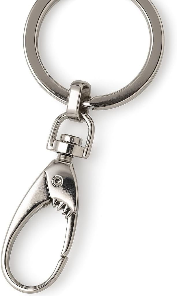 144 Pieces Key Chains (77mm - Stylish Key Ring for Daily Use)