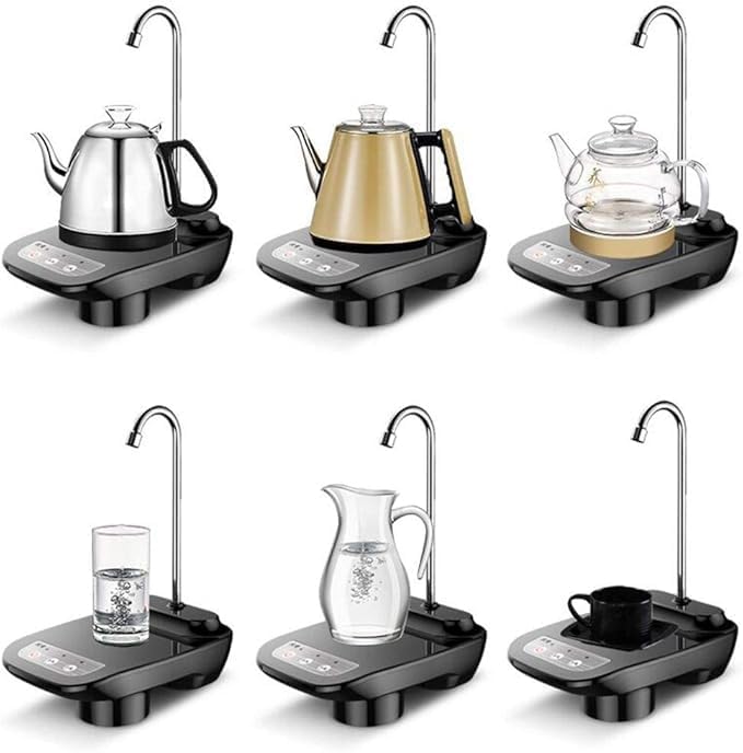 72 Pieces USB Rechargeable Water Bottle Dispenser Pumps (Portable Automatic Electric Drinking Pump for 1-5 Gallon Jugs – Ideal for Home – Office – Kitchen – Indoor & Outdoor Use – Camping – and Picnics)