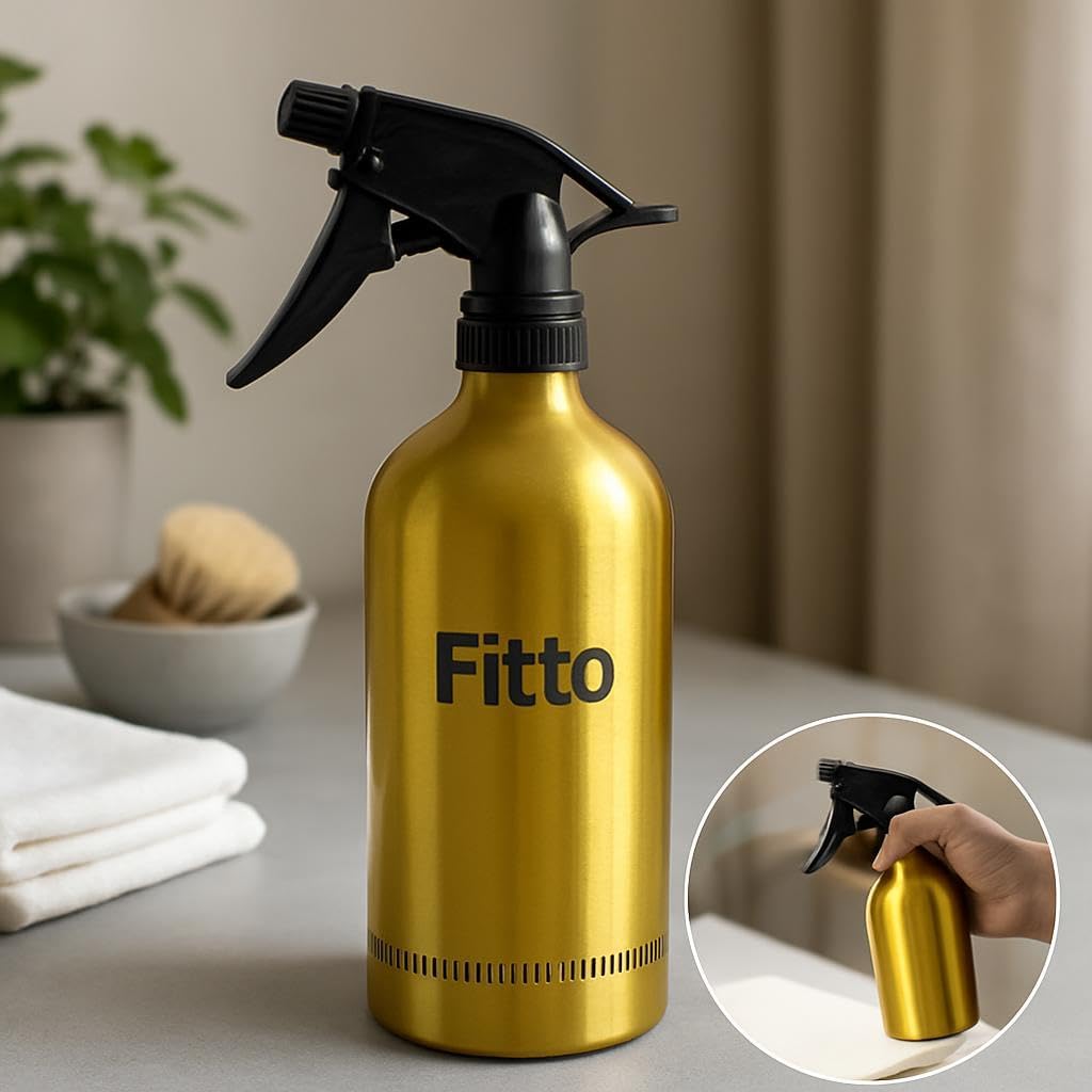 Multipurpose Cleaner Spray Bottle, 500 ml, Metal Design for Home and Office