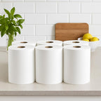 96 Pieces Tissue Roll 6 Packs (Soft and Absorbent Toilet Paper – 2-Ply Bathroom Tissue – Family Pack)