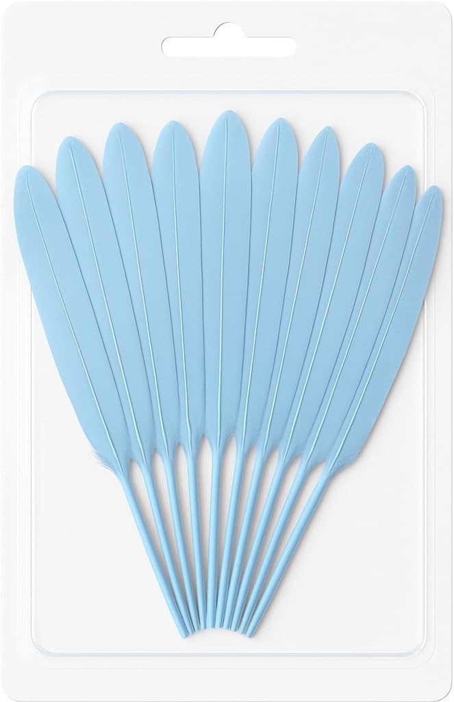 144 Pieces Feathers 10 PC Mixes for Crafts (DIY Projects – Decorations – and Costumes)