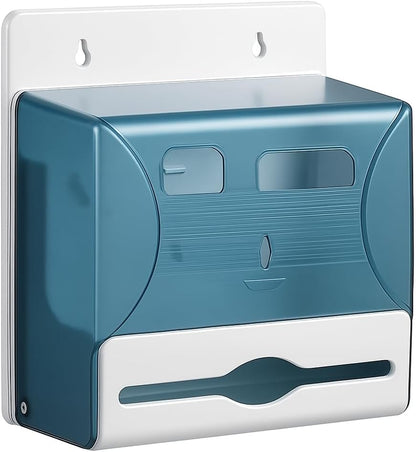 Tissue Box, Perforation-Free Wall-Mounted, Durable, Suitable for Commercial Use, Hotels, Toilets, Kitchens