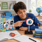 48 Pieces 3D Human Eyeball Anatomy Models with Display Stand (Educational Biology and Science Study Aid for Classroom – Lab and Desk Display)
