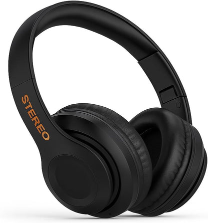 Wireless Bluetooth Headphones Earphone, In-Ear Stereo, Built-in Mic, Noise Cancellation, Deep Bass, Long Battery