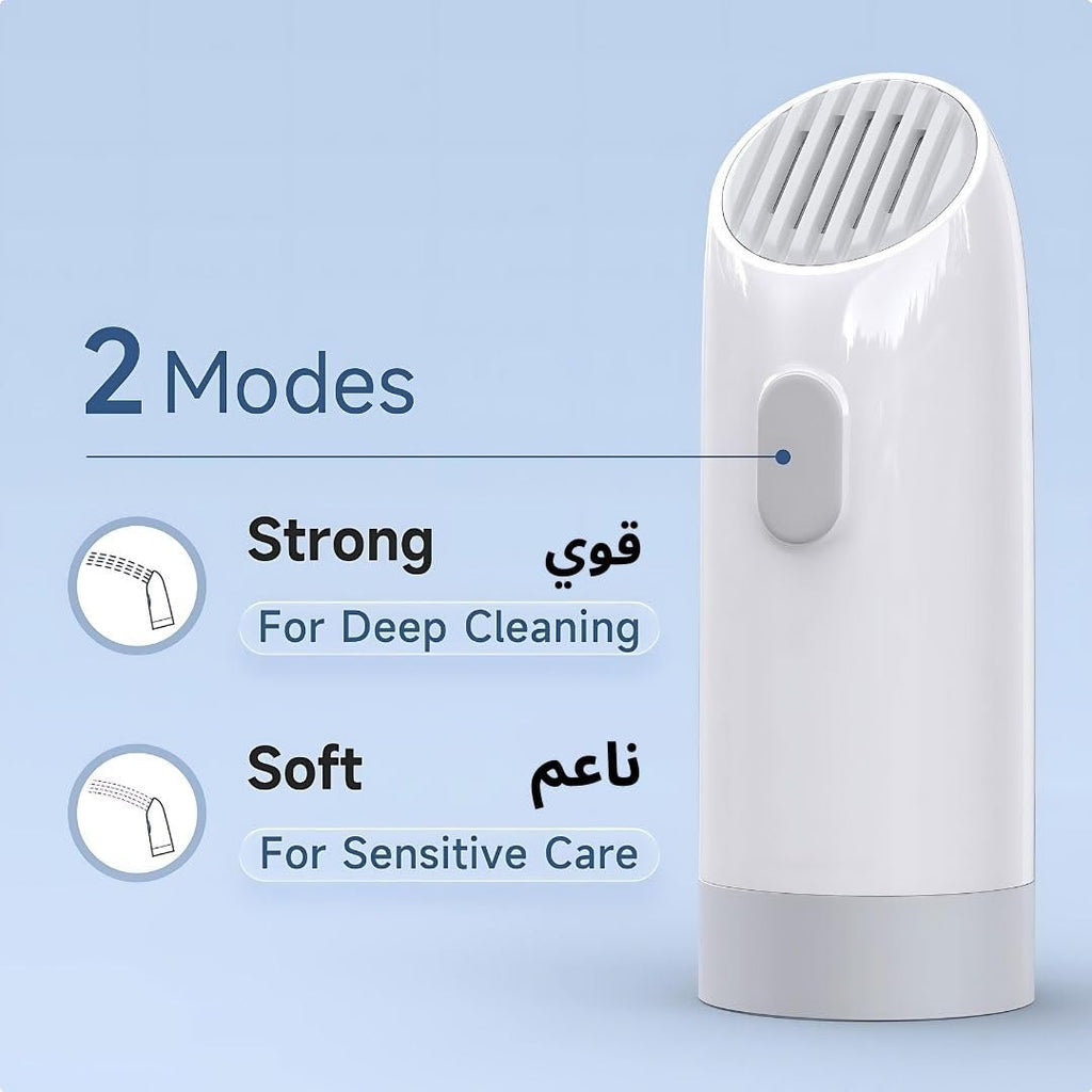 72 Pieces Portable Electric Bidet withs (400ml Water Bottle - Travel-Friendly Bidet for Hygiene – Eco-Friendly Design – Adjustable Water Pressure – USB Rechargeable – Perfect for Home and Travel Use)