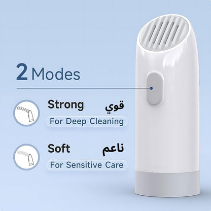 Portable Electric Bidet with 400ml Water Bottle - Travel-Friendly Bidet for Hygiene, Eco-Friendly Design, Adjustable Water Pressure, USB Rechargeable, Perfect for Home and Travel Use