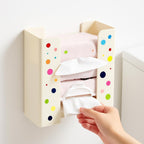 96 Pieces Kitchen Wet Wipe Storage Boxes (Cream Color – Compact Design – 2 Pack)