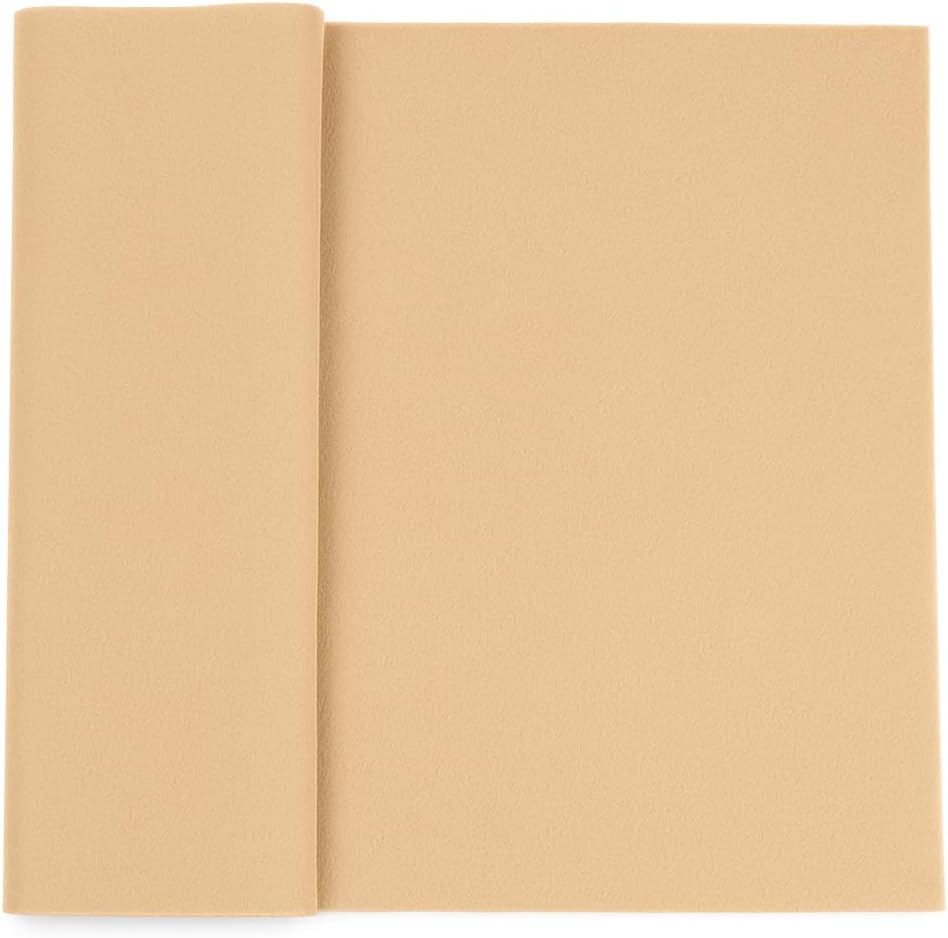 Felt Fabric 1 Piece 40cm x 60cm Brown for Crafts, DIY Projects, Sewing, Upholstery