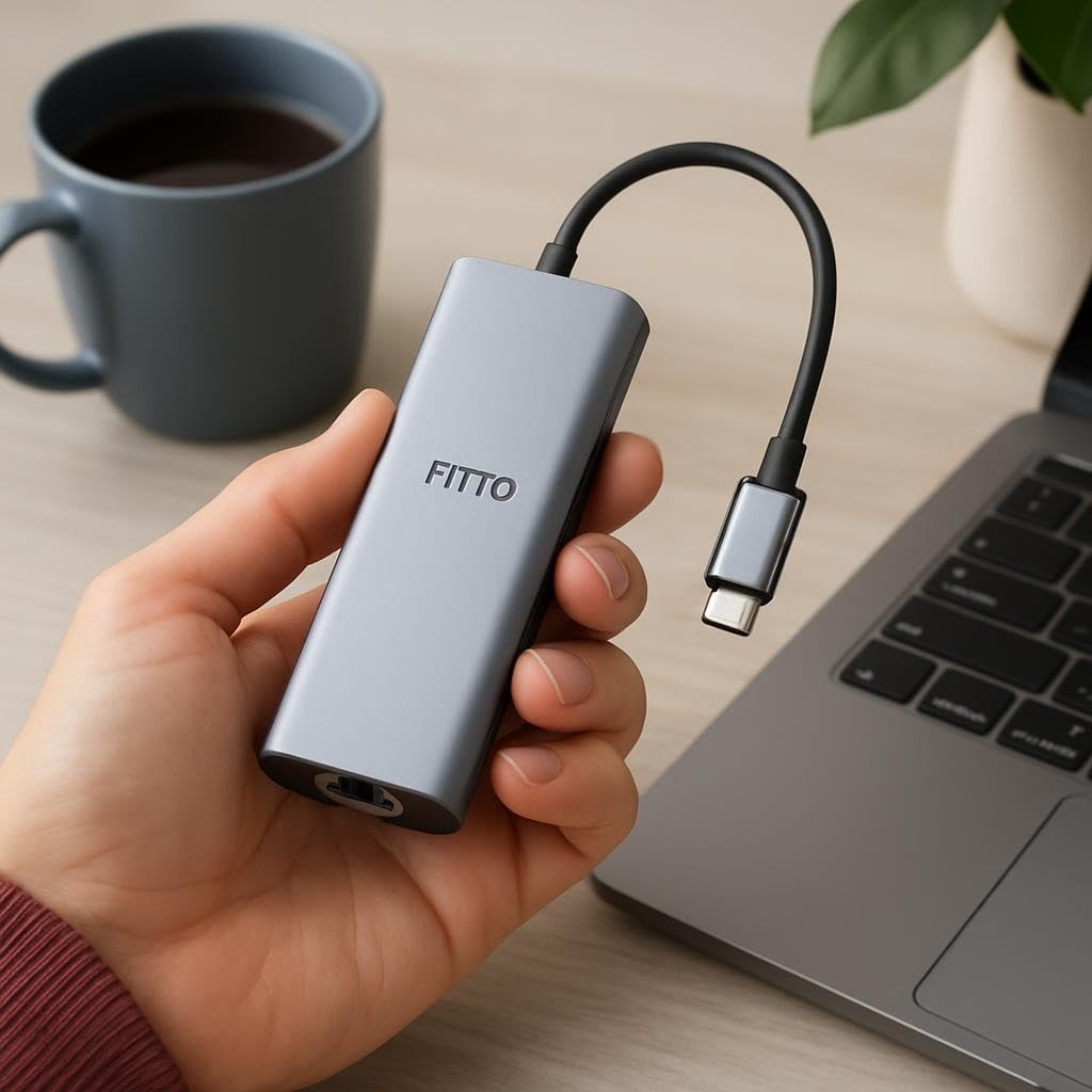 72 Pieces 5in1 USB C Hub - Type C to HDTVs (LAN – Type C – USB 3.0x2)