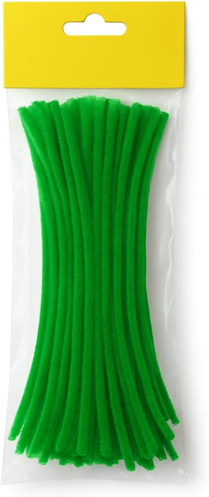 Para Craft 20 PC 6x300mm Green Cable Ties for Home and Office Use
