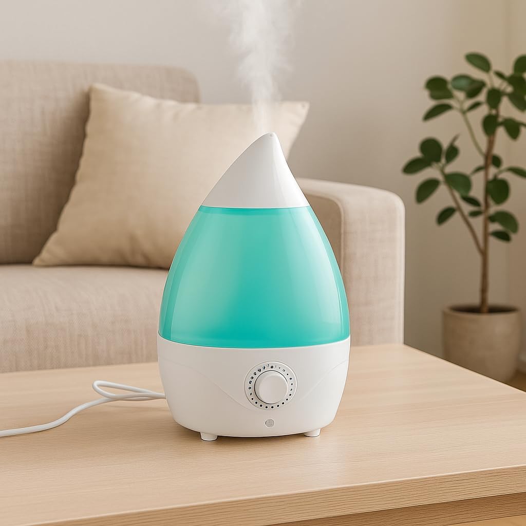 60 Pieces Royal Air Purifying Humidifier Diffusers (2-Liter Capacity with 7-Color LED – Free 2 Bottles of 10ml Aroma Oils – Ideal for Home and Office – Improves Air Quality – Provides a Relaxing Atmosphere)