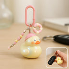 96 Pieces Duck 3D Doll Car Keychain -s