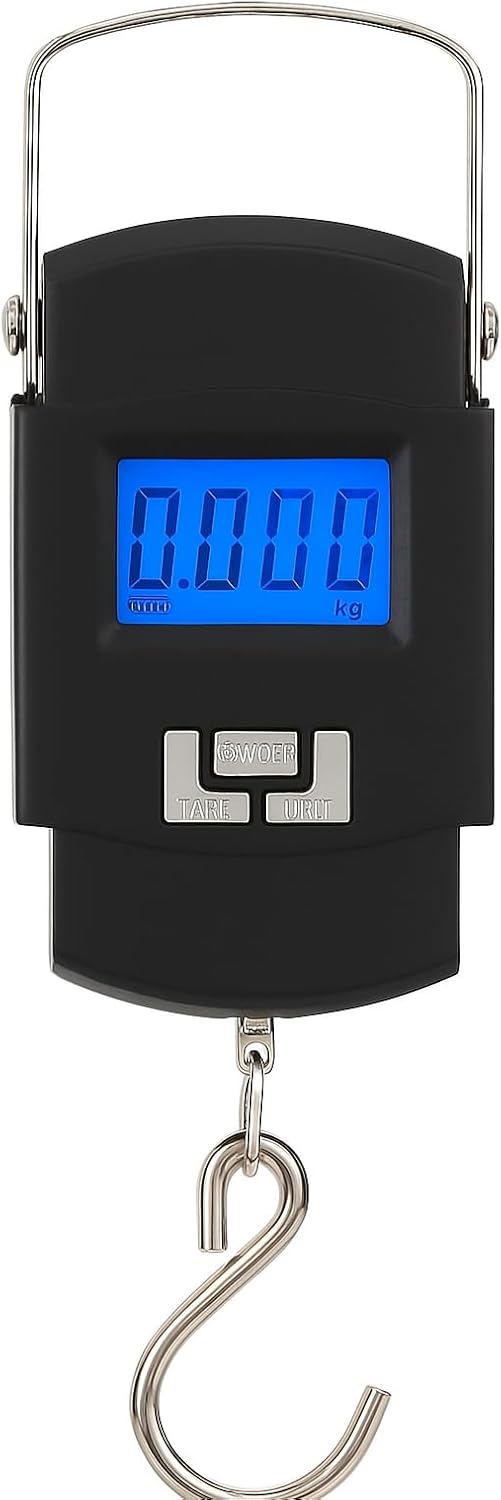 96 Pieces Portable Electronic Scales (Artue Wh-A25 – LCD Display – Luggage Scale – Multi-Unit Conversion – 55Kg – Backlight)