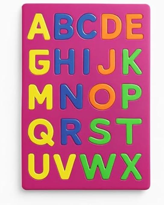 120 Pieces Craft Foam Alphabet Sheets (English Alphabet Foam Letters Set - EVA Foam Sheets for Kids Crafts – Preschool Learning – DIY Scrapbooking & Classroom Activities)