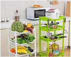 72 Pieces Multi-Layer Plastic Drain Fruit and Vegetable Storage Racks (Durable Household Organizer for Kitchen Counter – Sink – and Pantry – Space-Saving Design with Draining Function)