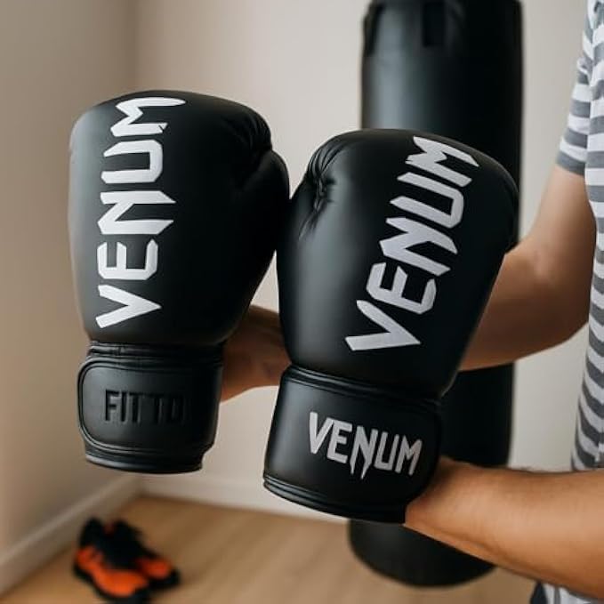 60 Pieces Premium Black Boxing Gloves - 1 Pairs for Training and Sparring