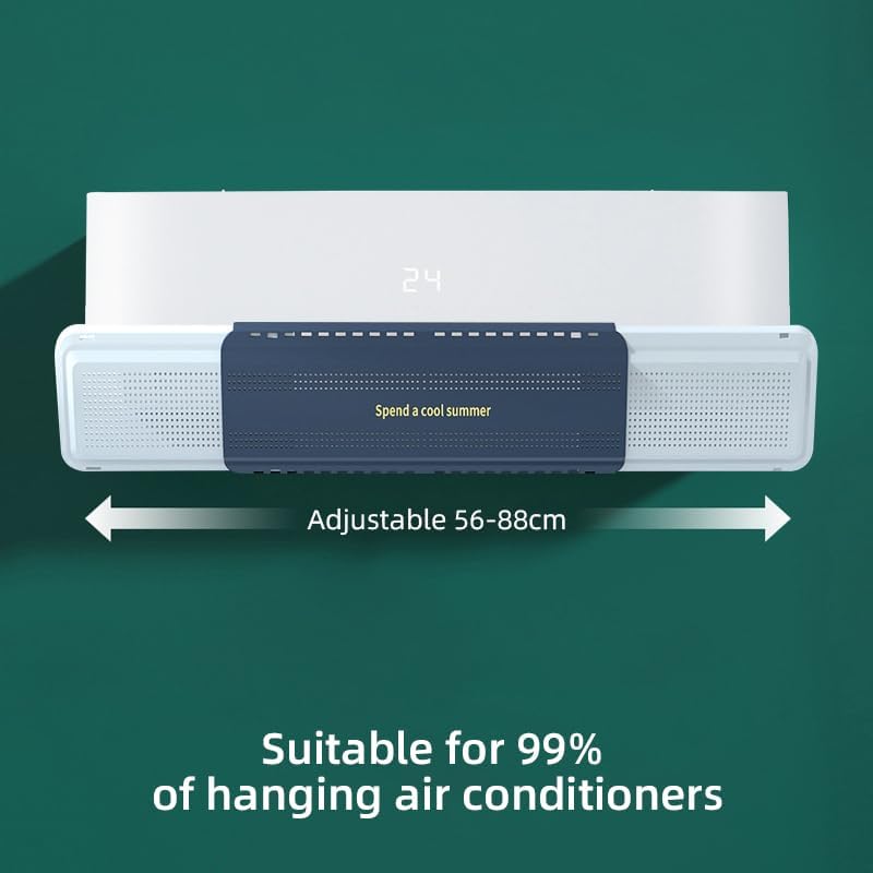 96 Pieces Wall-Mounted Air Conditioner Windscreen Plates