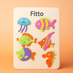 144 Pieces Ocean Series Craft Stickers (17.7x11.2cm)