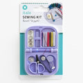 120 Pieces Small Sewing Kits (Portable Travel Mending Repair Kit with Needles – Threads – Scissors – Buttons – Thimble)