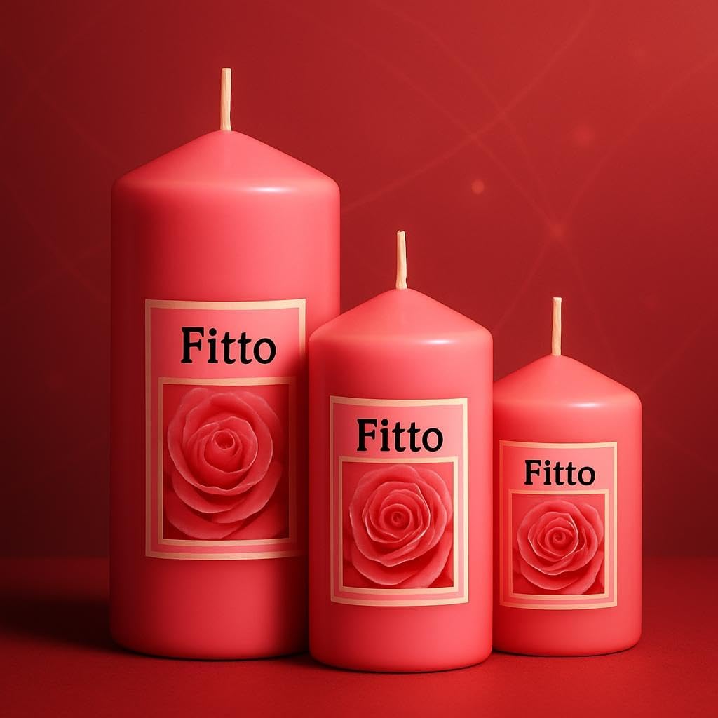 96 Pieces Strawberry Scented Candles Pack of 3s (Long Lasting Big Scented Candle for Home – Relaxation – Aromatherapy – Assorted Colors)