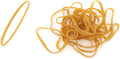 120 Pieces 60g Elastic Rubber Bands (200mm Yellow for Office – School & Crafts)