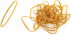 120 Pieces 60g Elastic Rubber Bands (200mm Yellow for Office – School & Crafts)