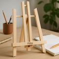 96 Pieces 40cm Tabletop Wooden Display Stand & Artist Easels for Home & Office