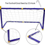 96 Pieces 2-in-1 Outdoor Sports Play Set: Basketballs (Football Combo for Versatile Backyard Fun)