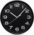 96 Pieces Sleeks (25cm Round Wall Clock for Living Room – Bedroom – Kitchen – and Office | Stylish and Minimalist Design | Silent Quartz Movement with Easy-to-Read Numbers)