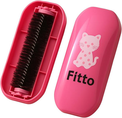 Ergonomic Hand Held Brush - Assorted color (Rose Red/Blue)