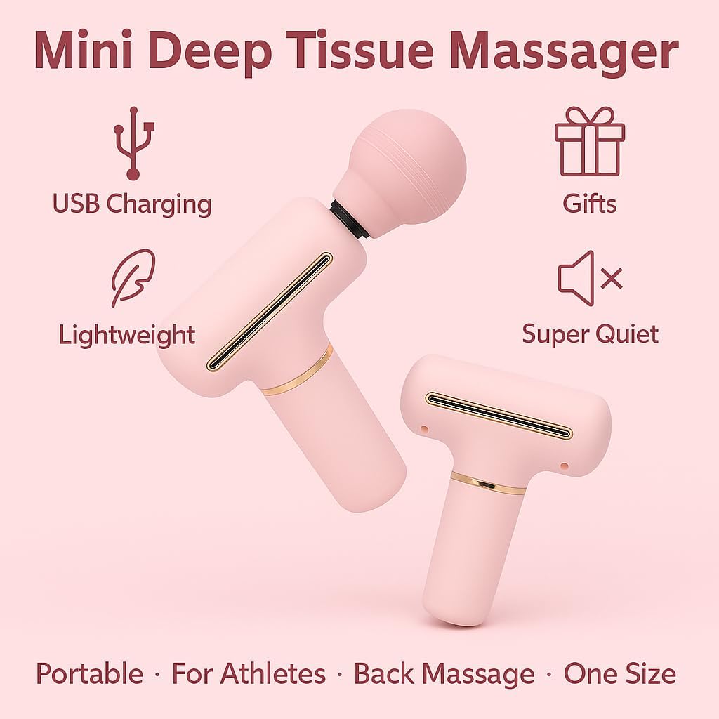 72 Pieces Mini Deep Tissue Massagers (USB Charging – Portable – Lightweight – For Athletes – Gifts – Super Quiet – Back Massage Bar – One Size)