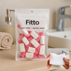120 Pieces Magic Towel Squeeze Tablets - Pack of 15 Compact Towels