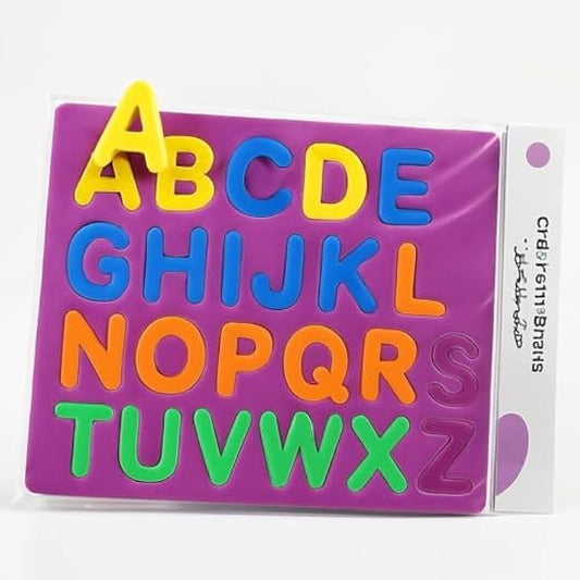 Foam Alphabet Sheets EVA Foam Letters Pack for Kids Crafts, Preschool Learning, DIY Scrapbooking & Classroom Activities