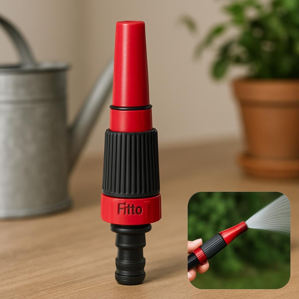 120 Pieces Adjustable Garden Hose Nozzles with Easy-Grip and Flow Control
