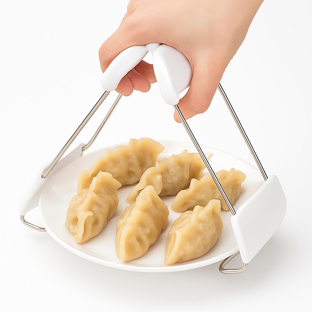 120 Pieces Adjustable Bowl Clamps (White)