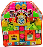 96 Pieces Building Block Game of Small Ideas (to Create Big Dreams for Kids – 78 Pieces Creative Educational Toy for STEM Learning – Imagination & Fine Motor Skills Development)